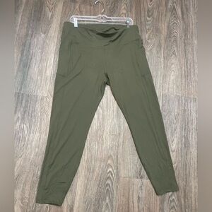 Olive Green Women's Pants